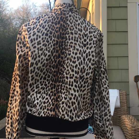 Larry Levine leopard print light jacket - Picture 4 of 8